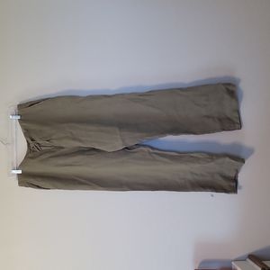 AIRE Made in Italy Women's Simple Basic Wide Leg Drawstring Design Pants Size XL